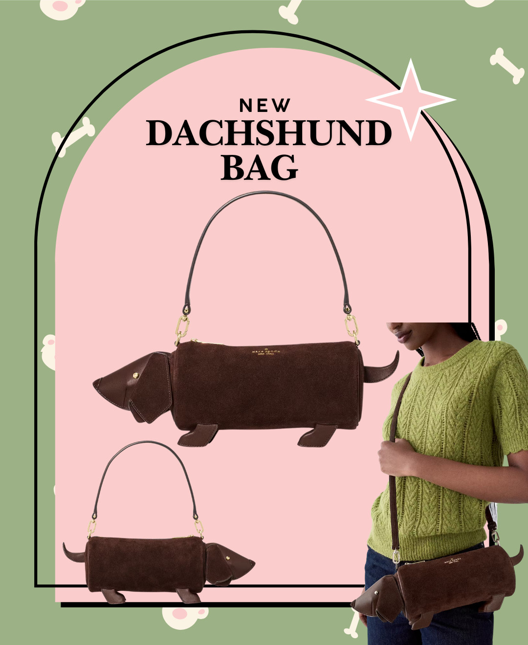 New Dachshund Crossbody Bag! Dog lover bag, dog handbag, cute bags, fall handbags, dachshund, Kate Spade Bags 

 #LTKootd #LTKSeasonal #LTKSaleAlert