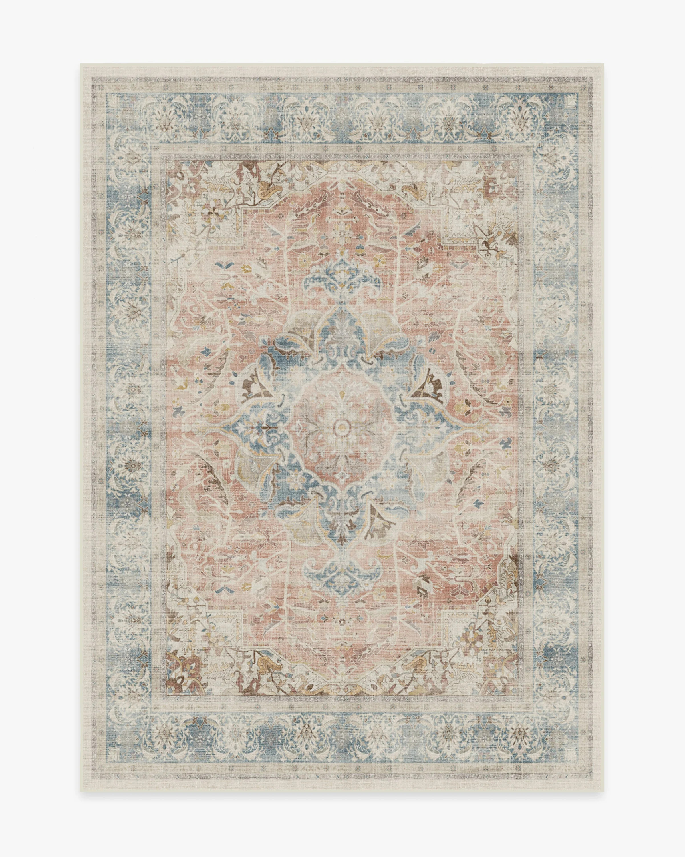 Sarrah Coral Tufted Rug | Ruggable