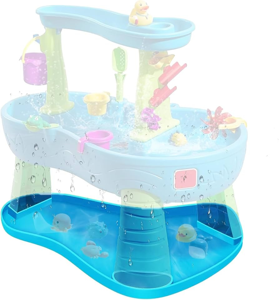 Water Table Mat for Step2 Rain Showers Water Table, Silicone Non-slip Water Table Mat, Water Tabl... | Amazon (US)