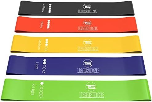 Amazon.com: TechStone Resistance Bands Set for Men and Women, Pack of 5 Different Resistance Leve... | Amazon (US)