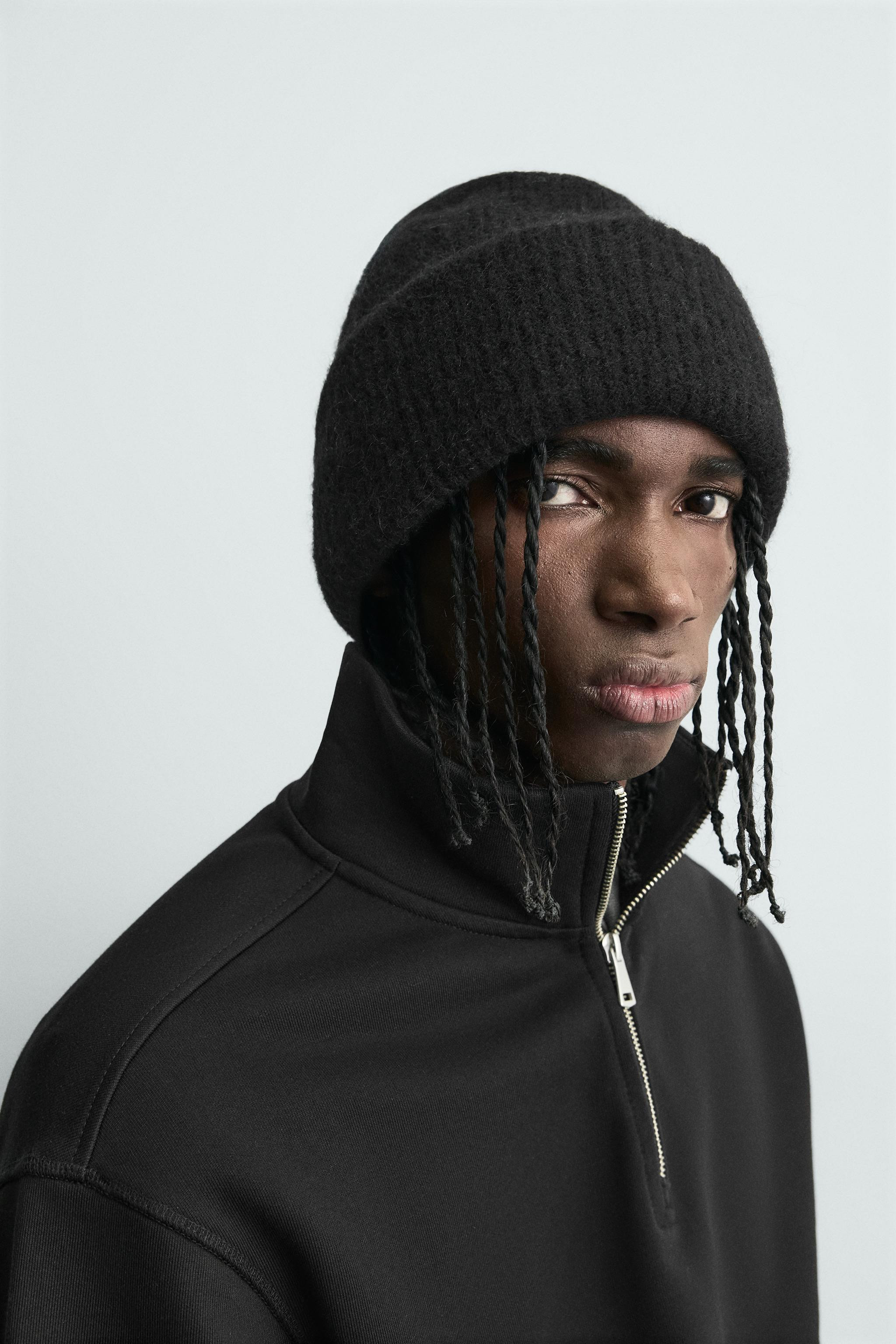 BRUSHED KNIT HAT | Zara US