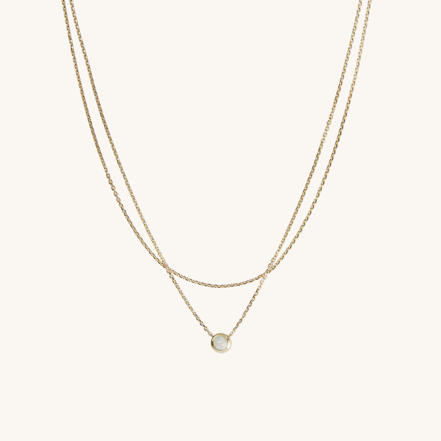 Layered Opal Necklace - $128 | Mejuri (Global)