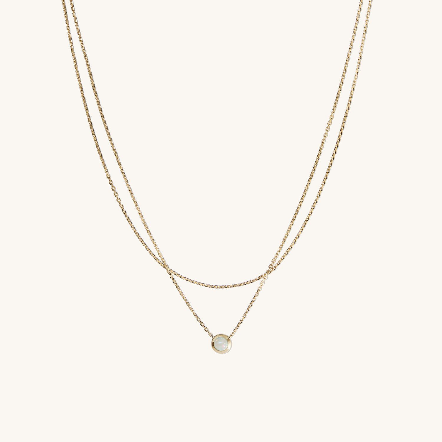 Layered Opal Necklace | Mejuri (Global)