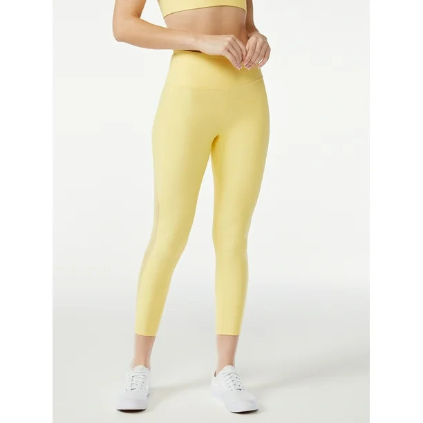 Sofia Active by Sofia Vergara Women's Legging with Mesh Insert, 23" Inseam | Walmart (US)