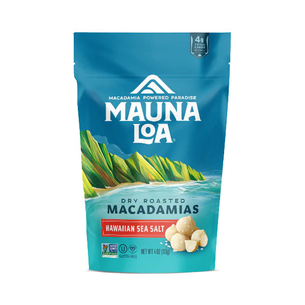 Flavored Macadamias - Hawaiian Sea Salt Bag | Mauna Loa