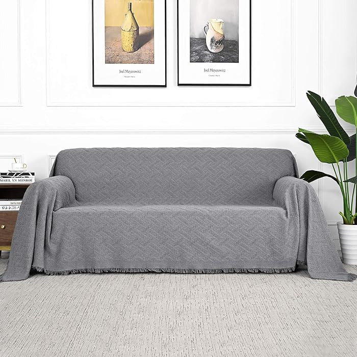 MYSKY HOME Couch Cover Sofa Covers for 3 Cushion Couch Sofa Protector Sectional Sofa Couch Cover ... | Amazon (US)