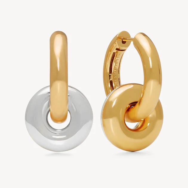 Lux Reversible Hoop Earrings | Hillberg & Berk