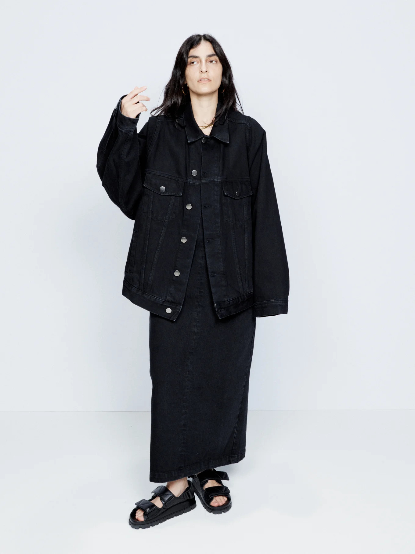 Organic denim western jacket | Matches (UK)