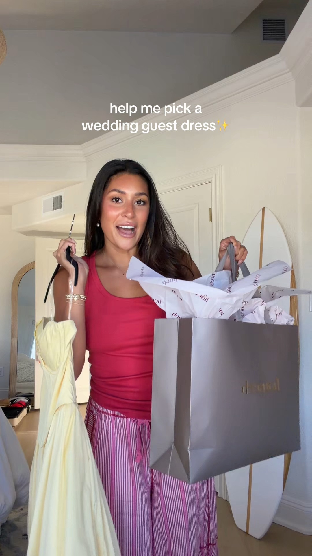 help me pick a wedding guest dress✨💛

#LTKSeasonal #LTKgrwm