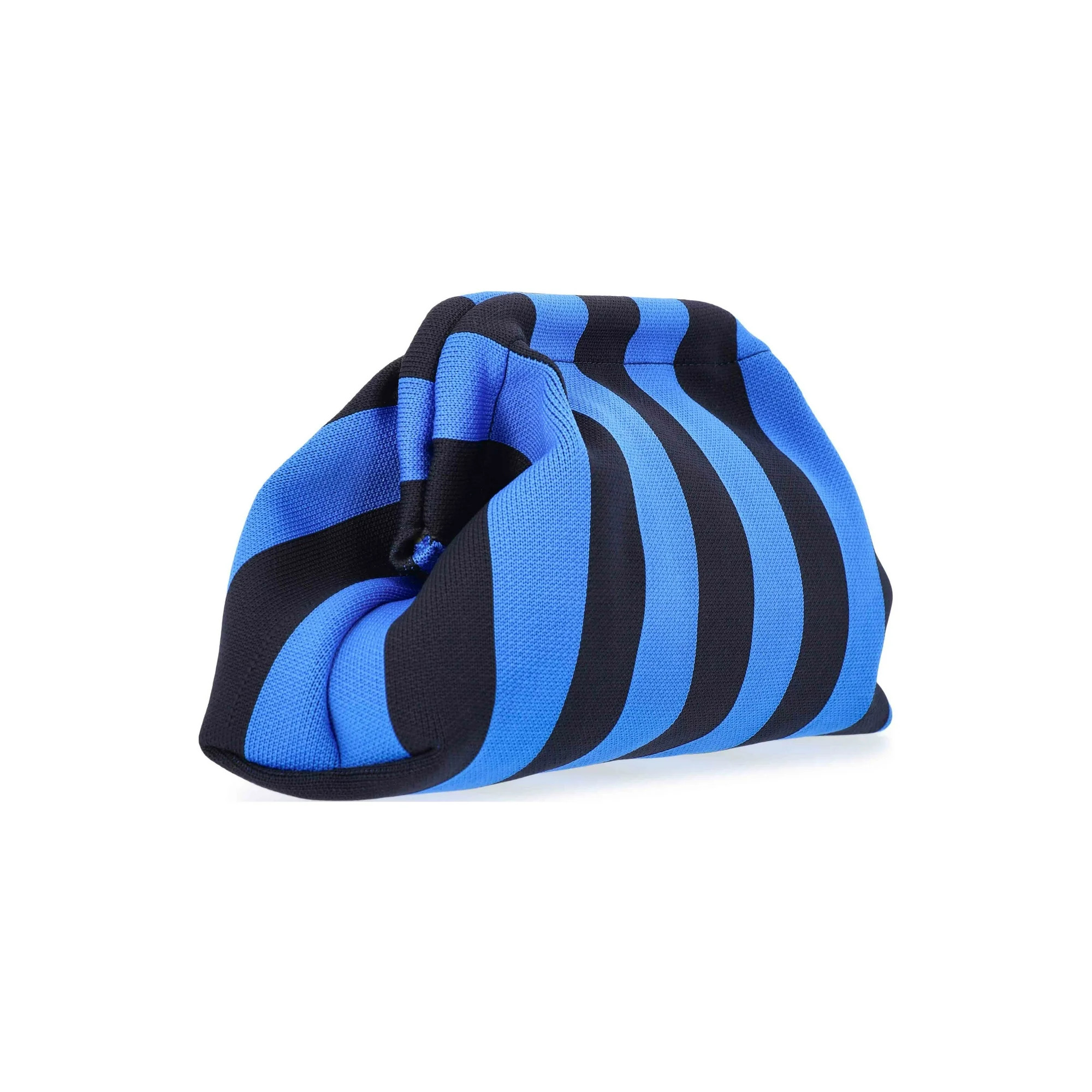 Free Assembly Women's Knit Clutch Handbag, Navy/Blue | Walmart (US)