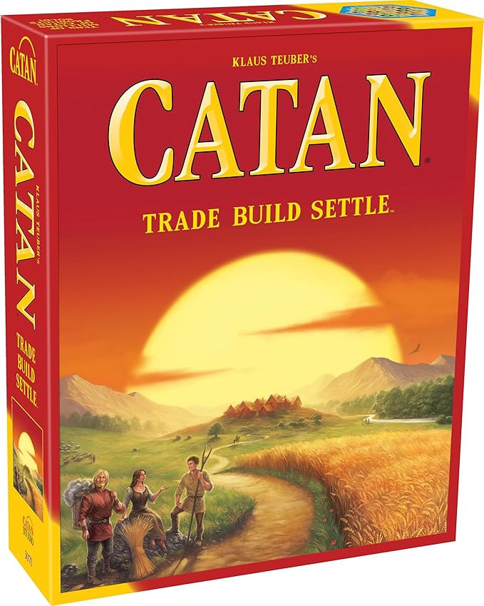 CATAN Board Game - Embark on a Journey of Discovery and Trade! Civilization Building Strategy Gam... | Amazon (US)