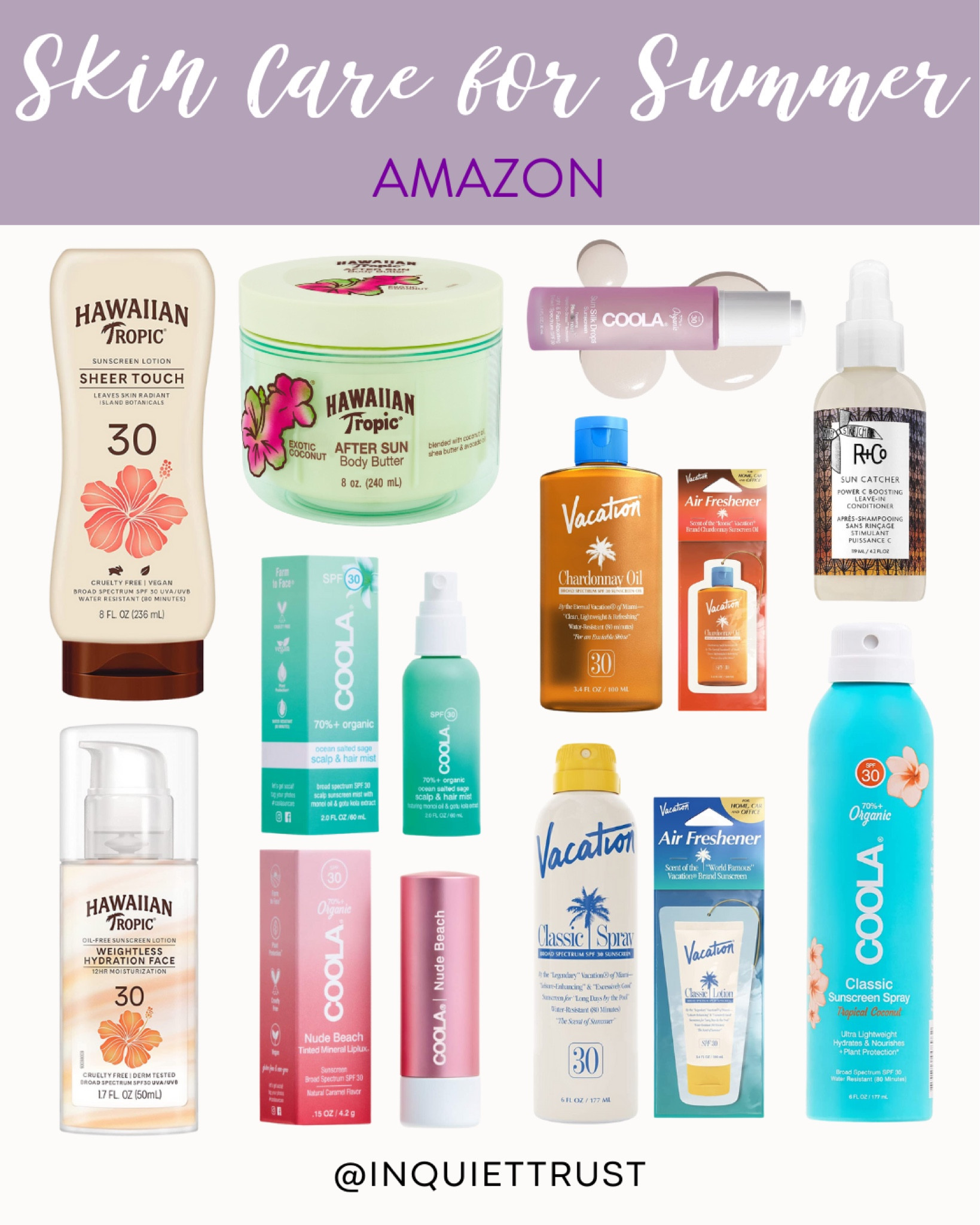 Protect and nourish your skin this summer with these sunscreen, body butter, and more!

#summeressentials #vacationessentials #skincaremusthaves #selfcare

#LTKbeauty #LTKFind #LTKunder50