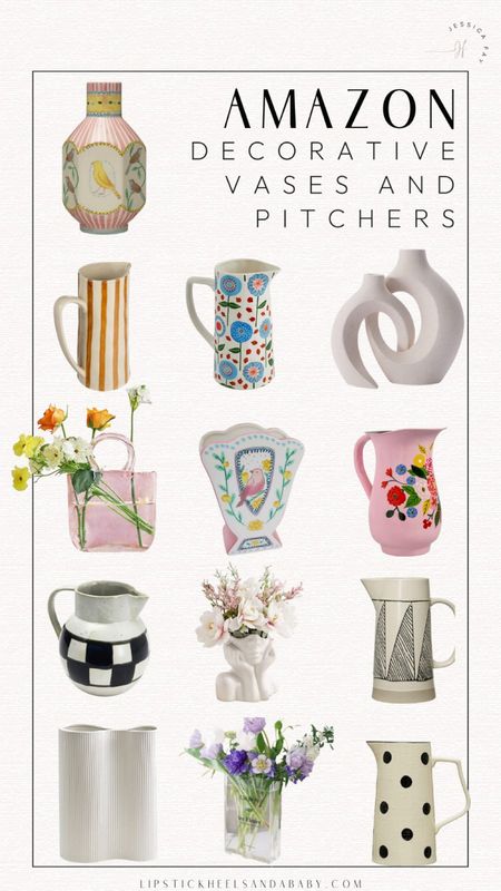 Amazon decorative vases decorative vase decorative pitcher decorative pitchers

#LTKunder50 #LTKunder100 #LTKhome