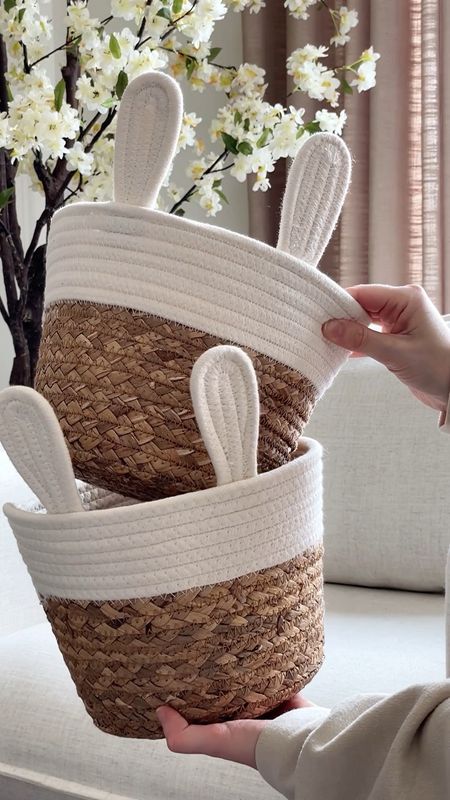 Cute easter basket ideas for kids, neutral easter baskets, stuffers 🐰 

#LTKSeasonal #LTKkids #LTKhome