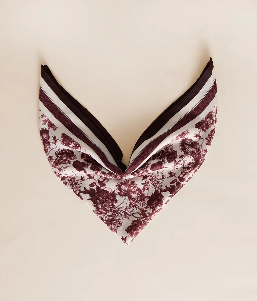 Floral Scarf | Buckle