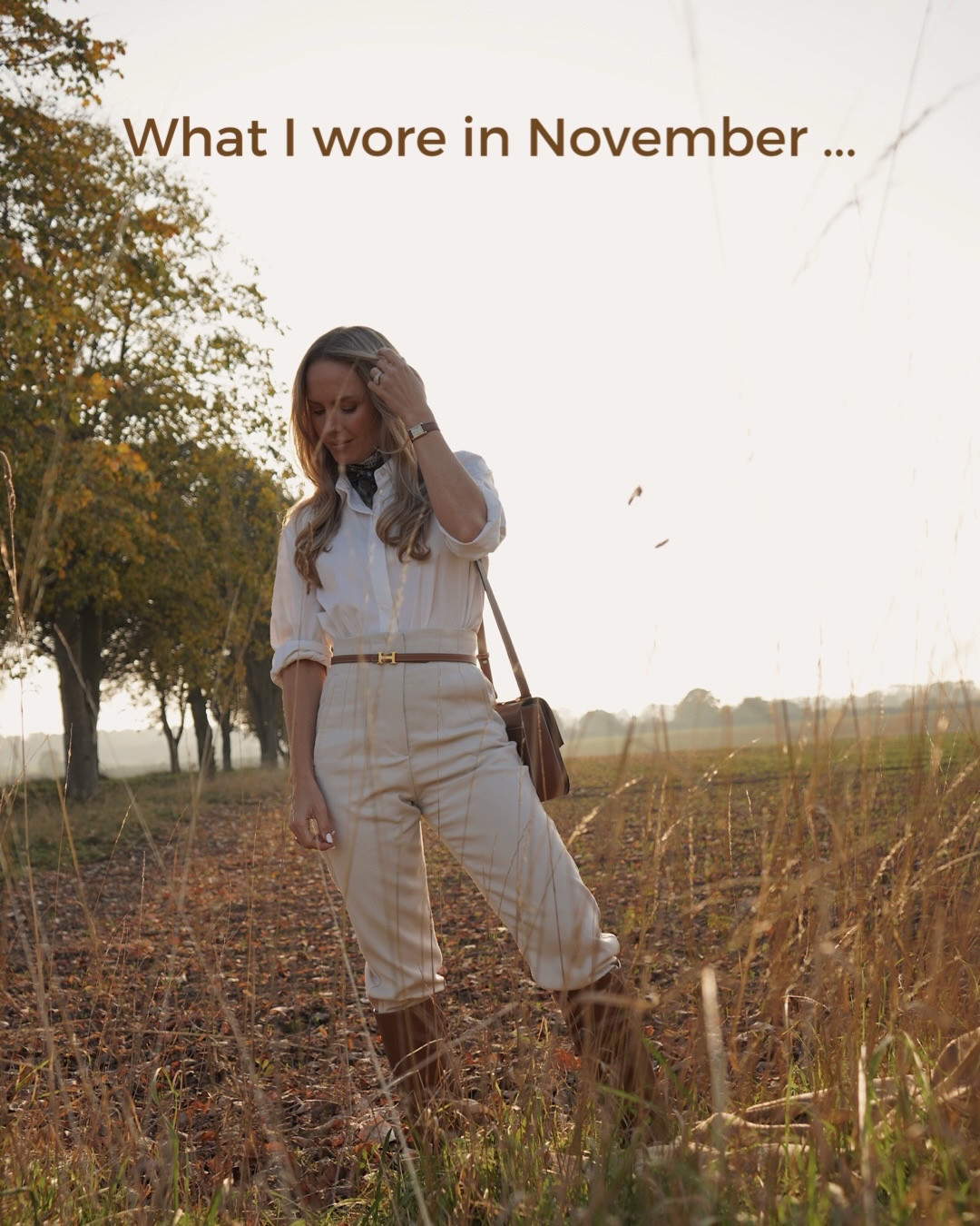 What I wore in November…

…it was a busy month with some wonderful highlights;

2 castles, an Irish night out with @sineadkearythelabel , a private concert with @jamiecullum, educational lunch with @sweedbeauty all wrapped up by an absolutely magical evening at the ballet for the opening night of the nutcracker with @audiuk 🩰 

I like to pretend that all my months are as glamorous and exciting as this one. But let’s not forget all the school runs, food shops, horse rides and sports fixtures to watch in-between. 

Coming into December I predict some fun Christmas party dresses and more warming layers. I’m also off to Sweden for a week, and then we are talking proper cold weather dressing ❄️ 

Which look of the above is your favourite? 

🤍You can find the items I’m wearing in my link in bio, or just comment “link” and I will DM the links to you 🤍

…and if you want to start your own wardrobe journey, I suggest you begin with the 7 day wardrobe reset. Just comment “reset” and I will send you a dm. (Use the code “FIRST40” for 40% off)

#tessmontgomery #oldmoneystyle #oldmoneylifestyle