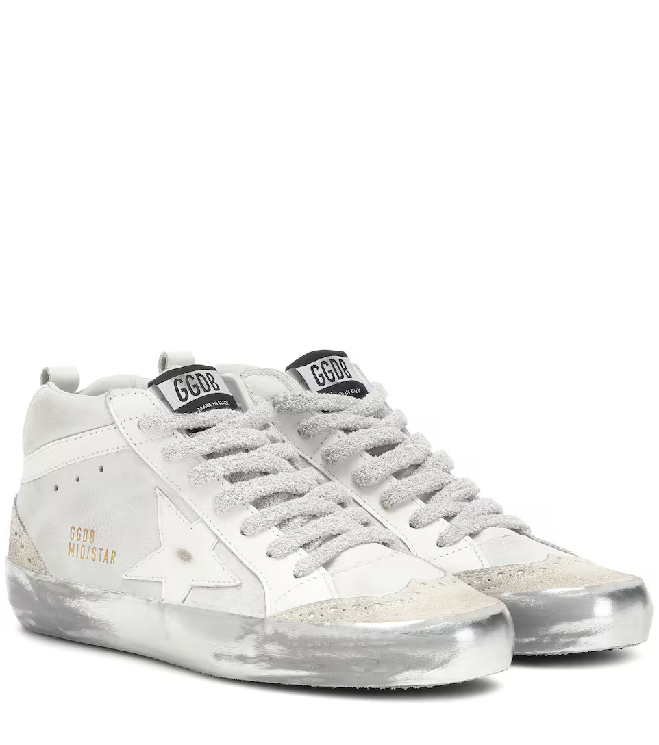Mid Star leather sneakers | Mytheresa (INTL)