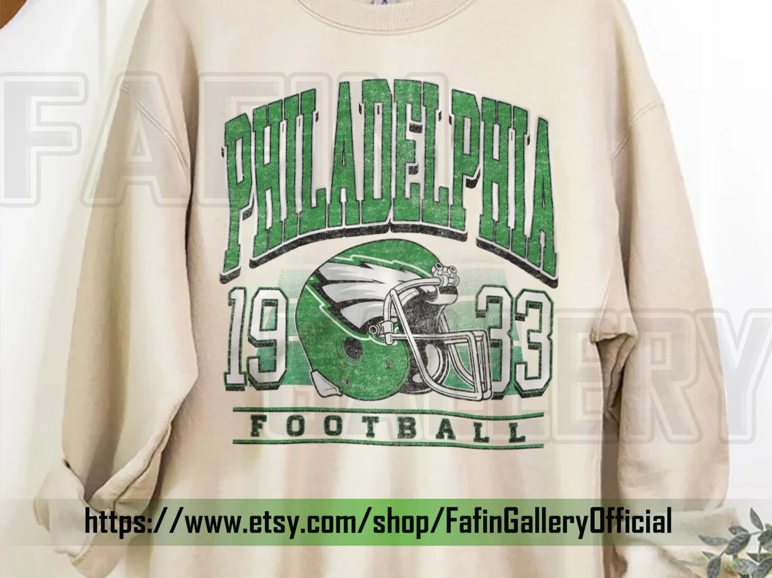 Philadelphia Football Sweatshirt  Vintage Style Philadelphia - Etsy | Etsy (US)