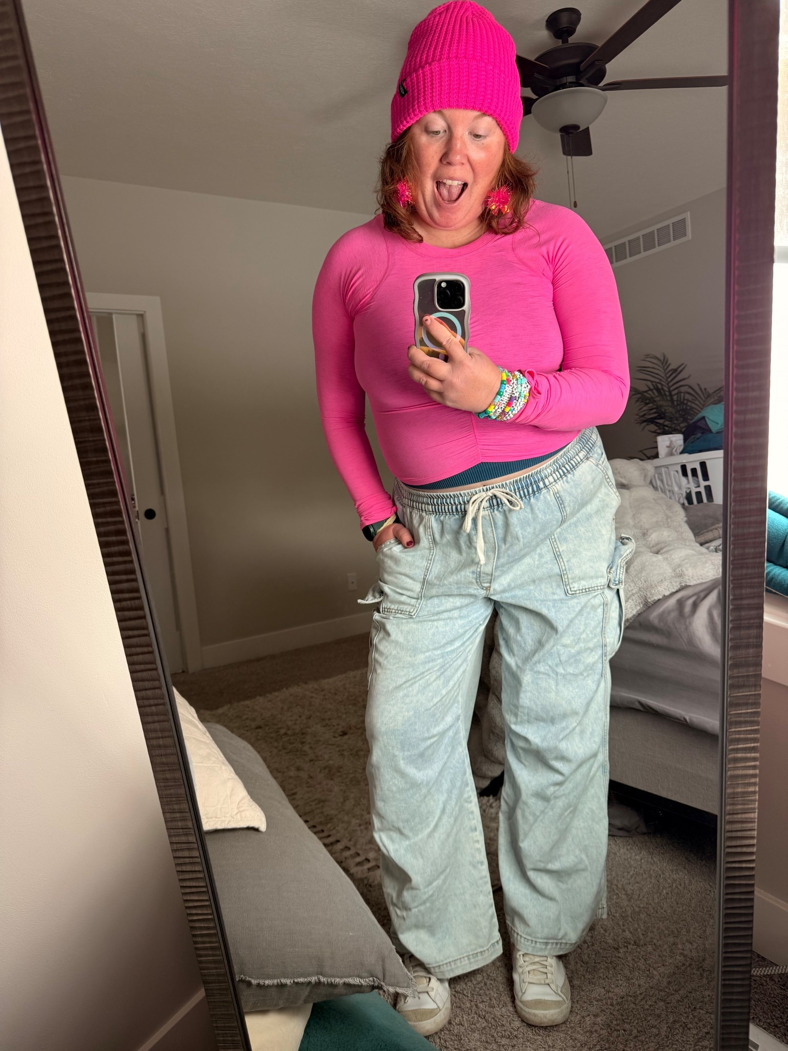 Who even is she wearing all this pink?!

#LTKValentine #LTKOver40 #LTKdayinmylife