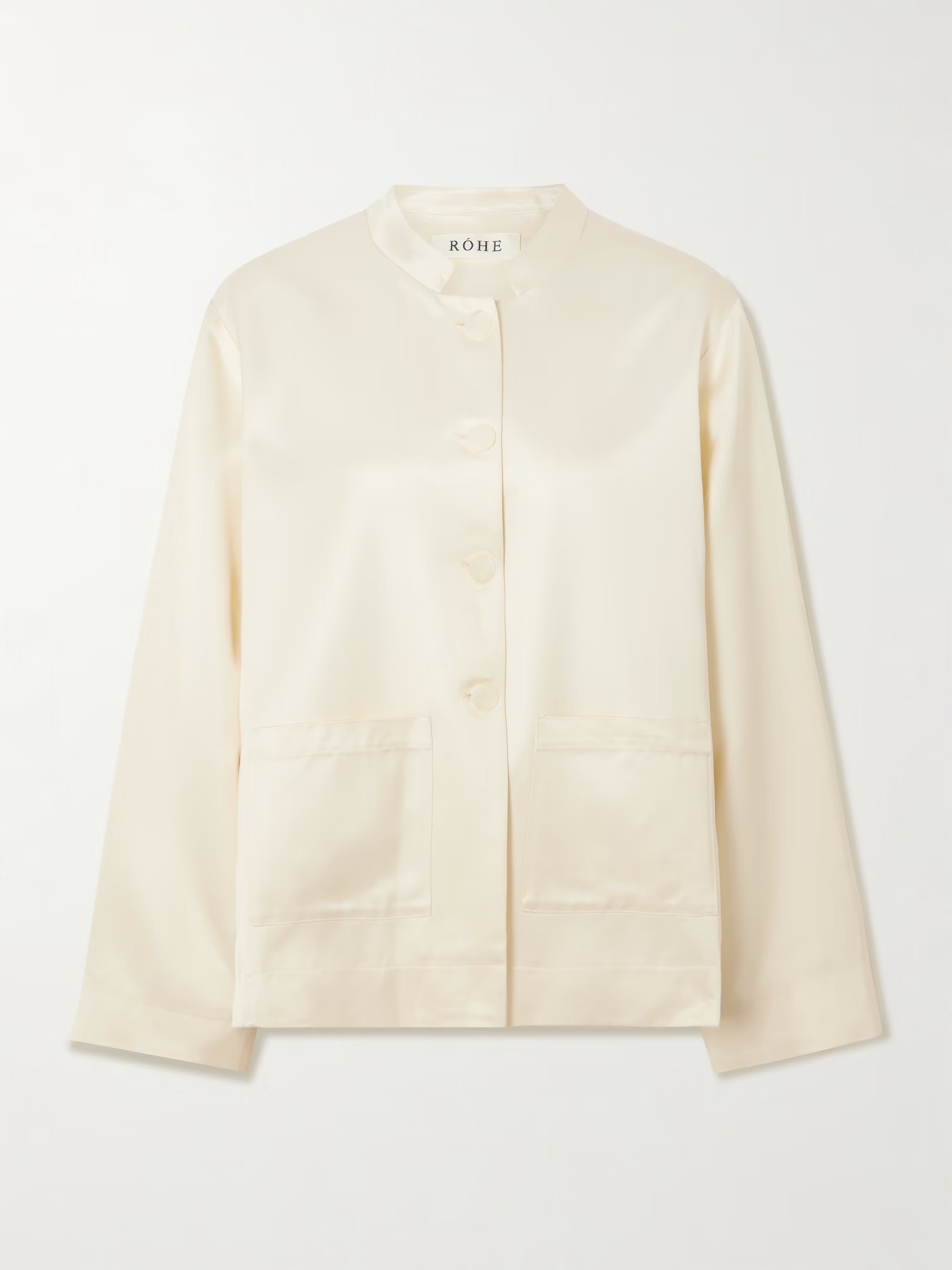 Satin jacket | NET-A-PORTER (UK & EU)