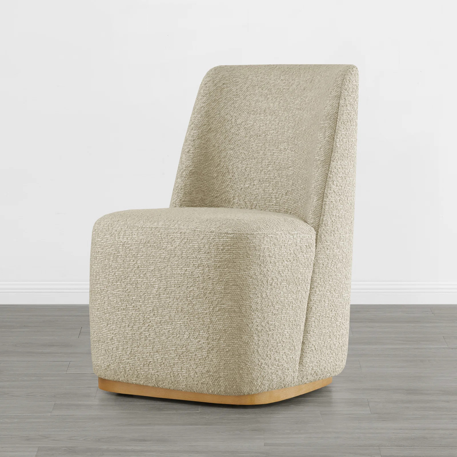 Geelt Upholstered Dining Chairs with Casters | Wayfair North America