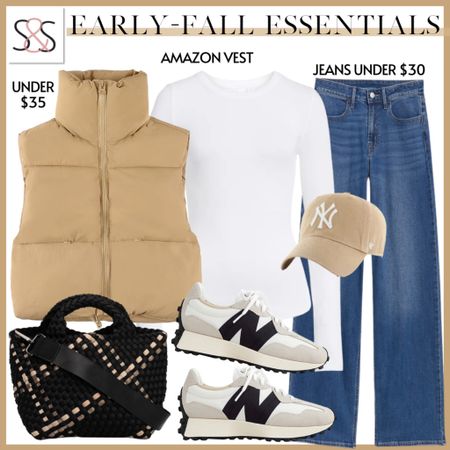 Loving this Amazon vest for fall! Every capsule outfit needs a good puffer vest with jeans for the days when you need function and fashion. 

#LTKSeasonal #LTKover40 #LTKstyletip