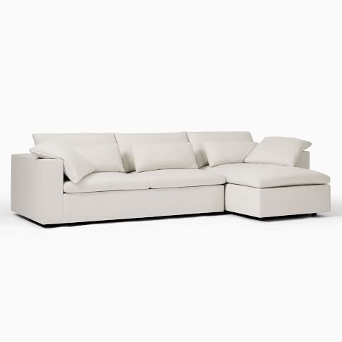 Harmony Modular 2-Piece Chaise Sectional (122") | West Elm (US)