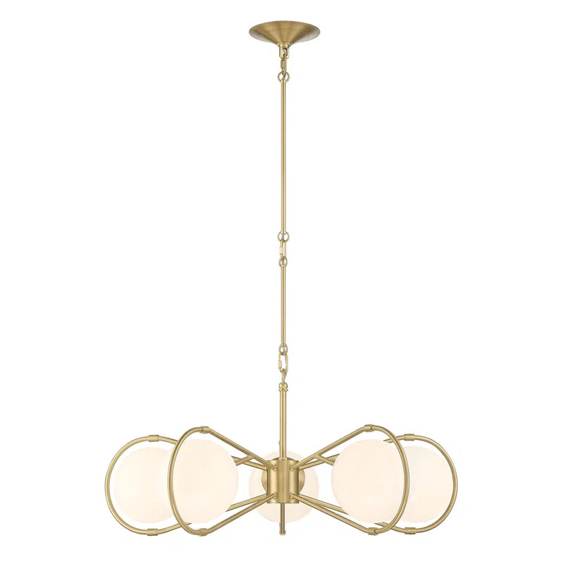 5 - Light Dimmable Geometric Chandelier | Wayfair North America