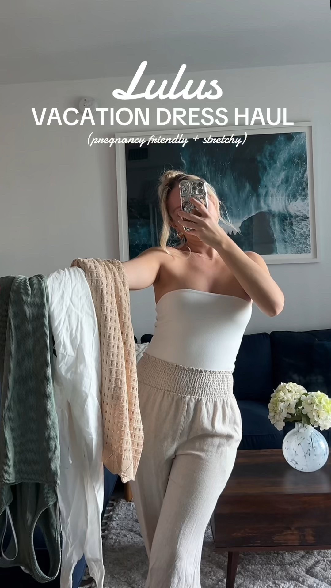 Pregnancy friendly lulus haul 14 weeks 💙 #pregnancyfriendlydresses #maternityclothes #lulushaul 