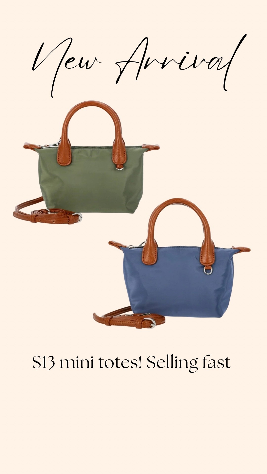 Mini totes Walmart 

#LTKFindsUnder50 #LTKItBag #LTKTravel