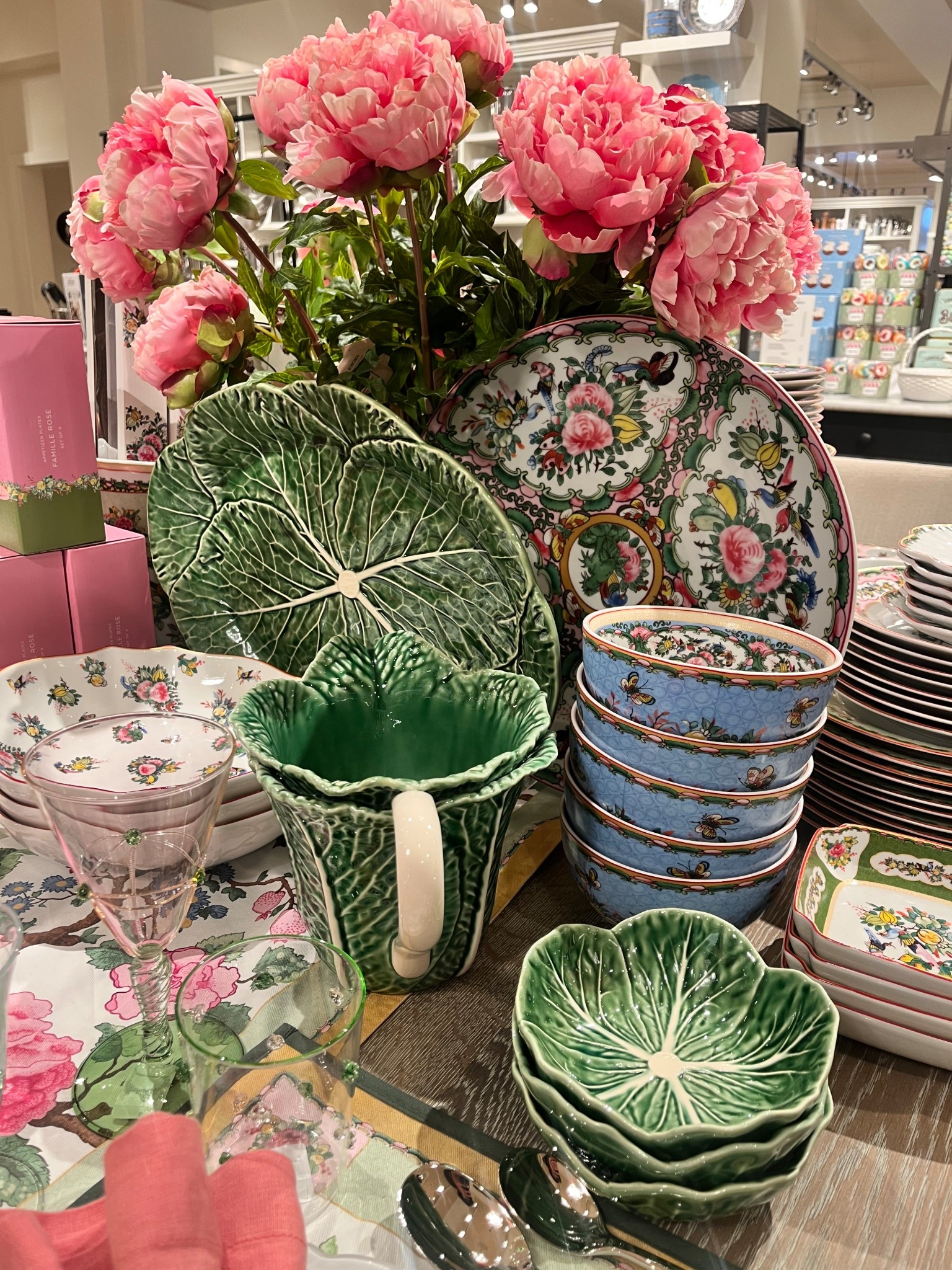 Details close up of spring inspired tableware ✨ loving the cabbage dishes! 🥬☺️

#LTKSeasonal #LTKHome #LTKStyleTip