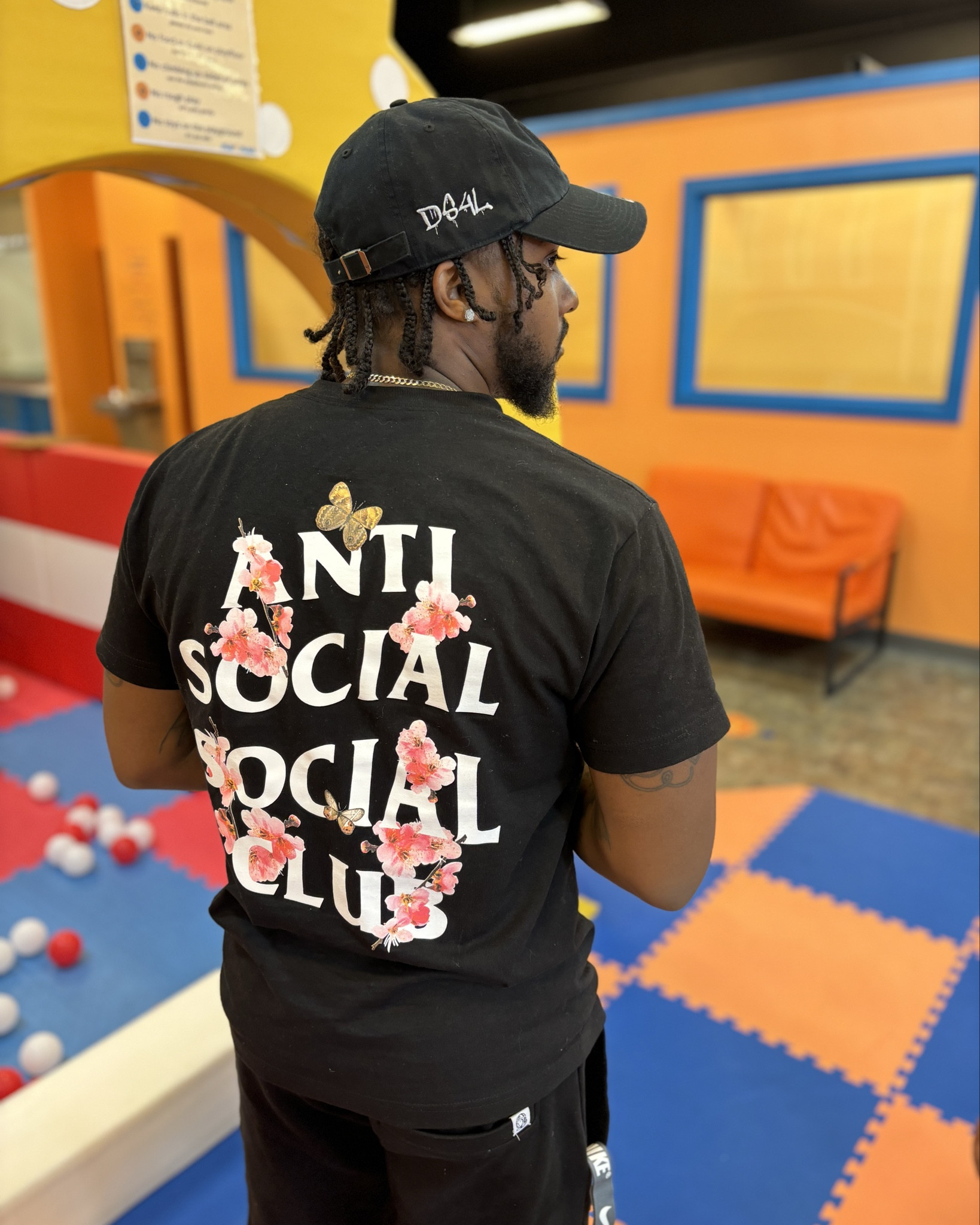Anti social social club flower T shirt customized Pittsburgh pirates 47 brand hat billionaire boys club shorts crimson tint retro 1 black pink

#LTKStyleTip #LTKMens #LTKVideo