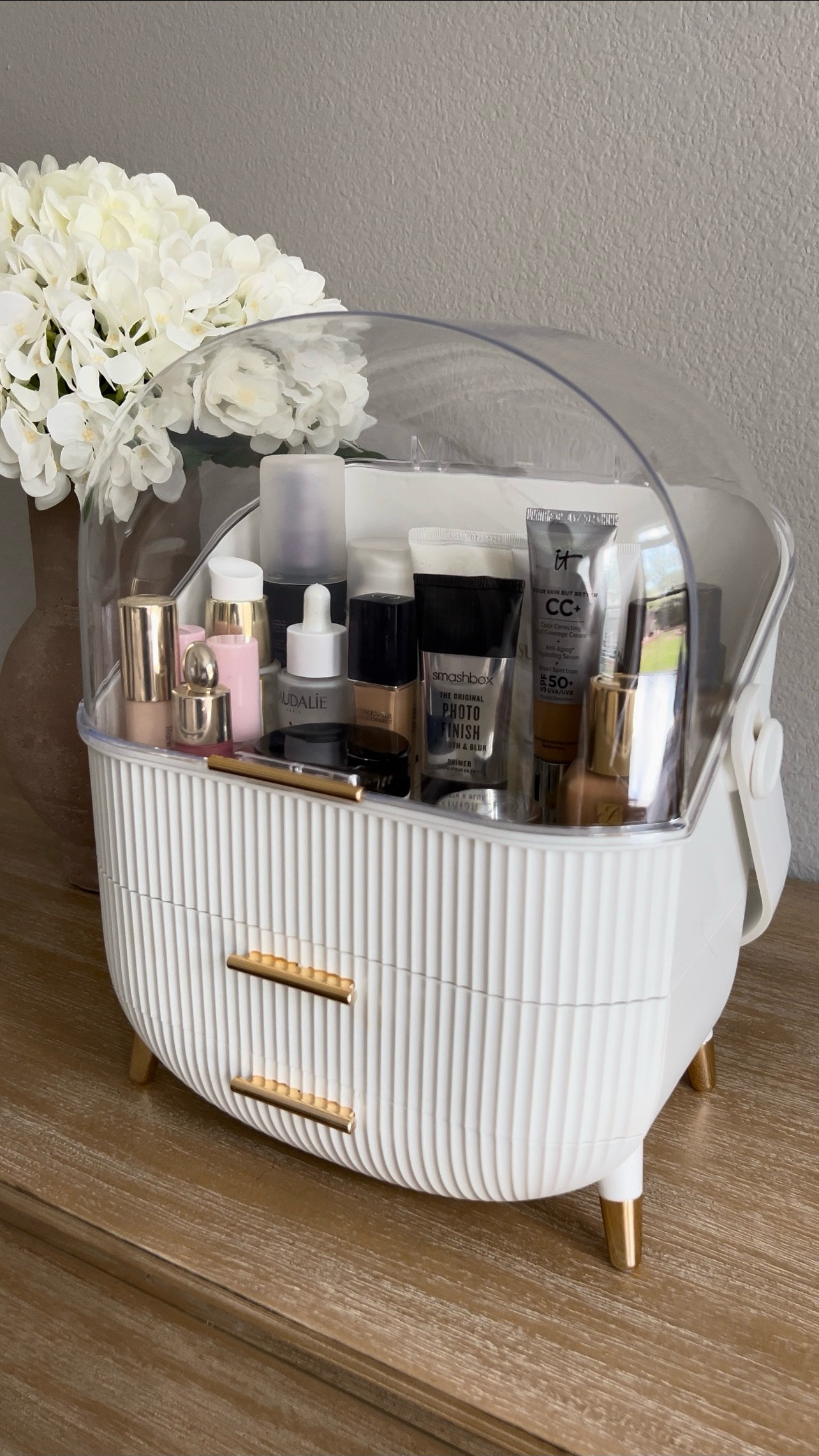 Love this cute makeup organizer! It comes in 3 different colors!

#LTKFindsUnder50 #LTKHome #LTKFindsUnder100