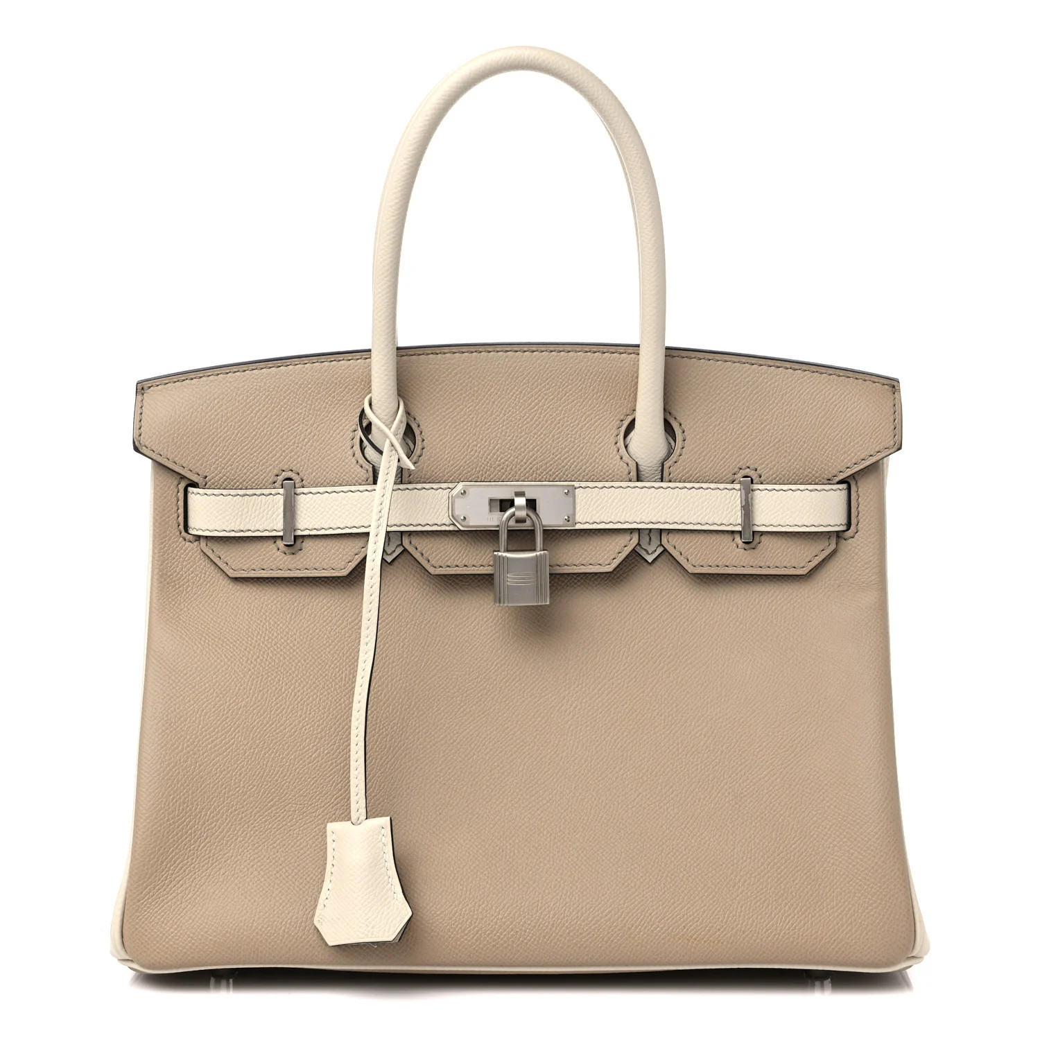 Epsom Horseshoe Birkin 30 Trench Craie | FASHIONPHILE (US)