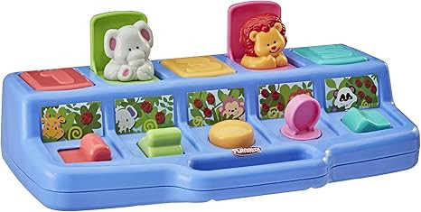 Amazon.com: Playskool Busy Poppin’ Pals Pop-Up Activity Toy for Babies and Toddlers Ages 9 Mont... | Amazon (US)
