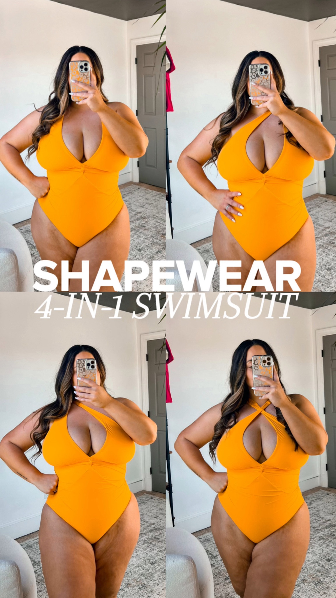 shapewear swim available on Amazon! 👏 

I’m a size 14-16 / 38J and I’m in an XXL 

Fits like shapewear so I bit hard to get on but not impossible! 

#ltkcurves #shapewear #summeroutfits #summerstyle #affordablefashion #size14 #size16 #fullbust 

#LTKMidsize #LTKSwim #LTKFindsUnder100
