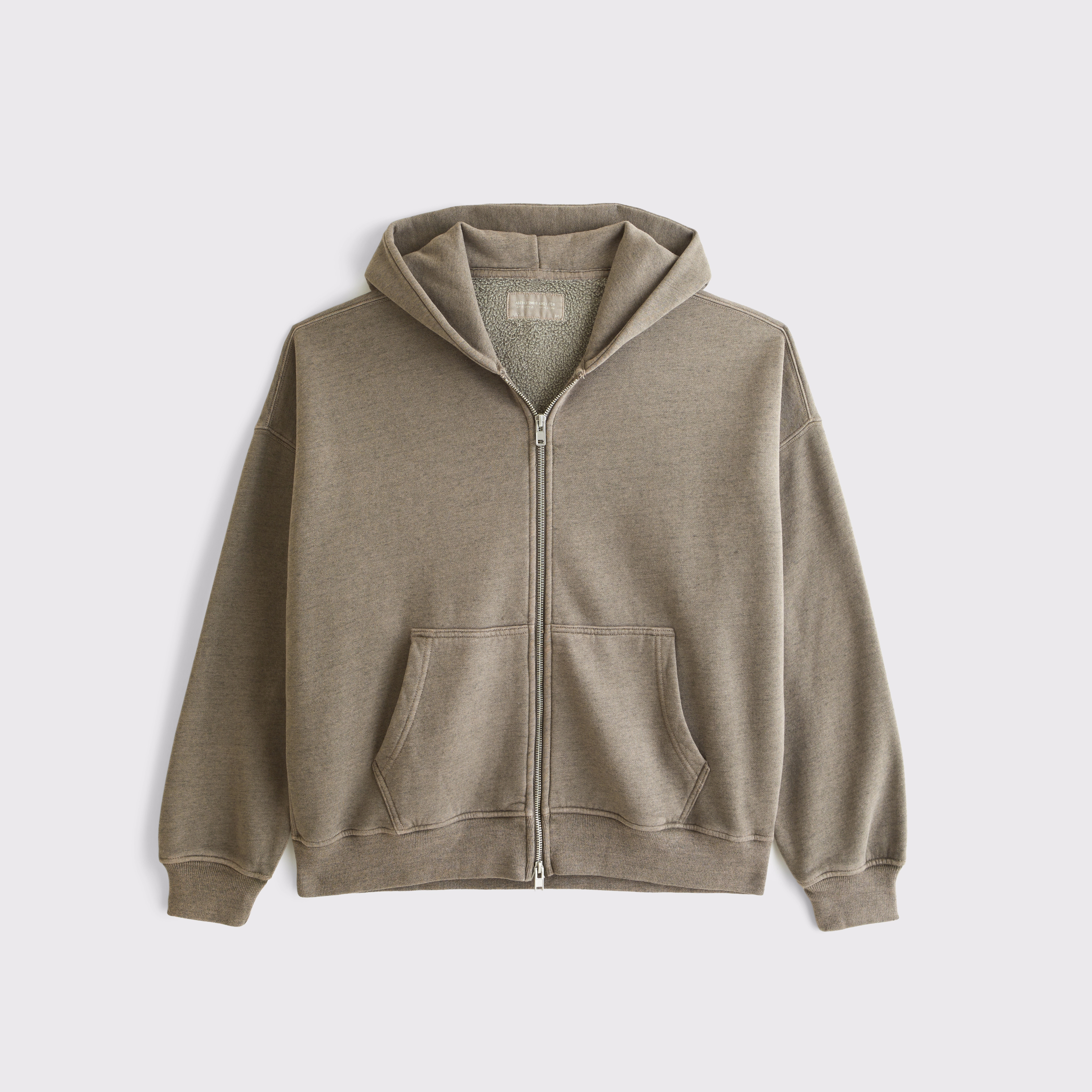 Essential Full-Zip Hoodie | Abercrombie & Fitch (US)