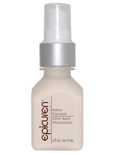 epicuren DISCOVERY After Bath Body Moisturizer, Kukui Coconut, 2 oz | Amazon (US)