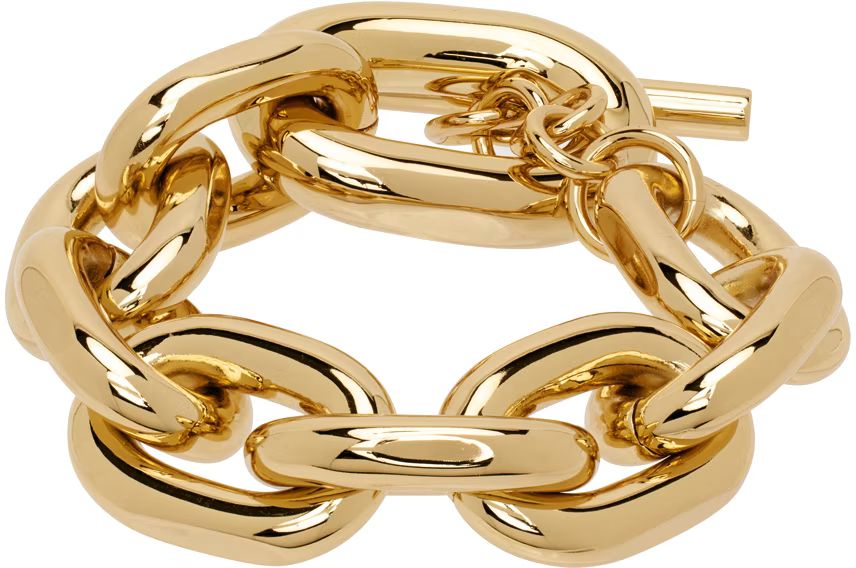Gold XL Link Bracelet | SSENSE