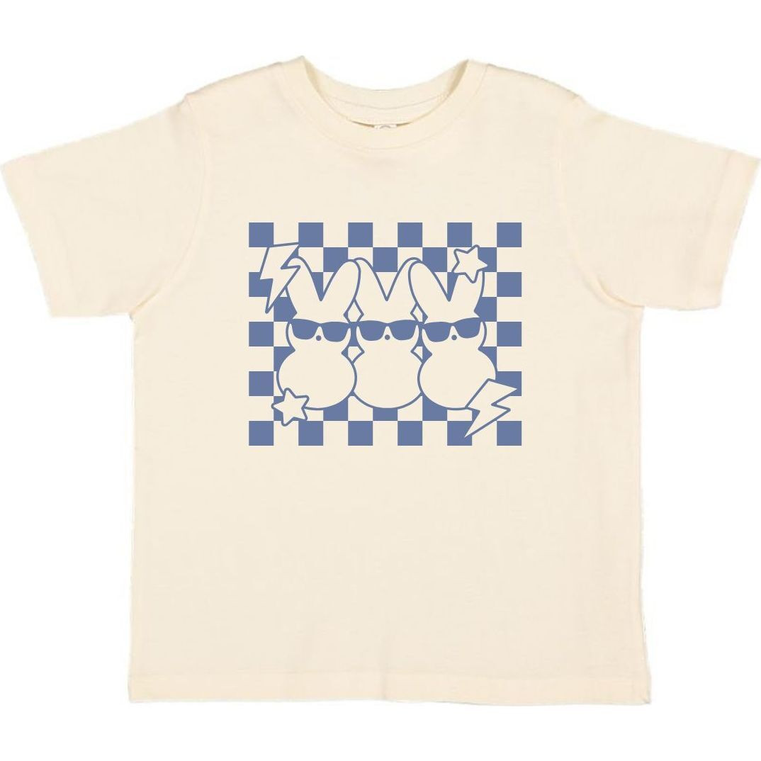 Peeps Squad Easter Short Sleeve T-Shirt, Natural | Maisonette