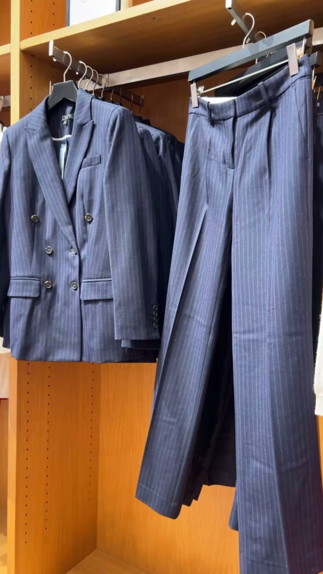 A versatile and refined look to take you from office hours to after-hours.

Crafted from a smooth wool blend and cast in a retro pinstripe pattern, this blazer comes in a classic fit with a hint of menswear inspiration, sharp peak lapels and welt pockets.

Office outfit, Work outfit, Workwear, fall outfit, fall fashion, Blazer, plaid blazer, fall wardrobe, plaid suit, suiting separates, JCrew staples, timeless wardrobe, JCrew workwear, fall workwear, winter workwear, corporate outfit, work conference look 

#LTKWorkwear #LTKSeasonal #LTKSaleAlert #LTKMidsize #LTKOver40 #LTKStyleTip