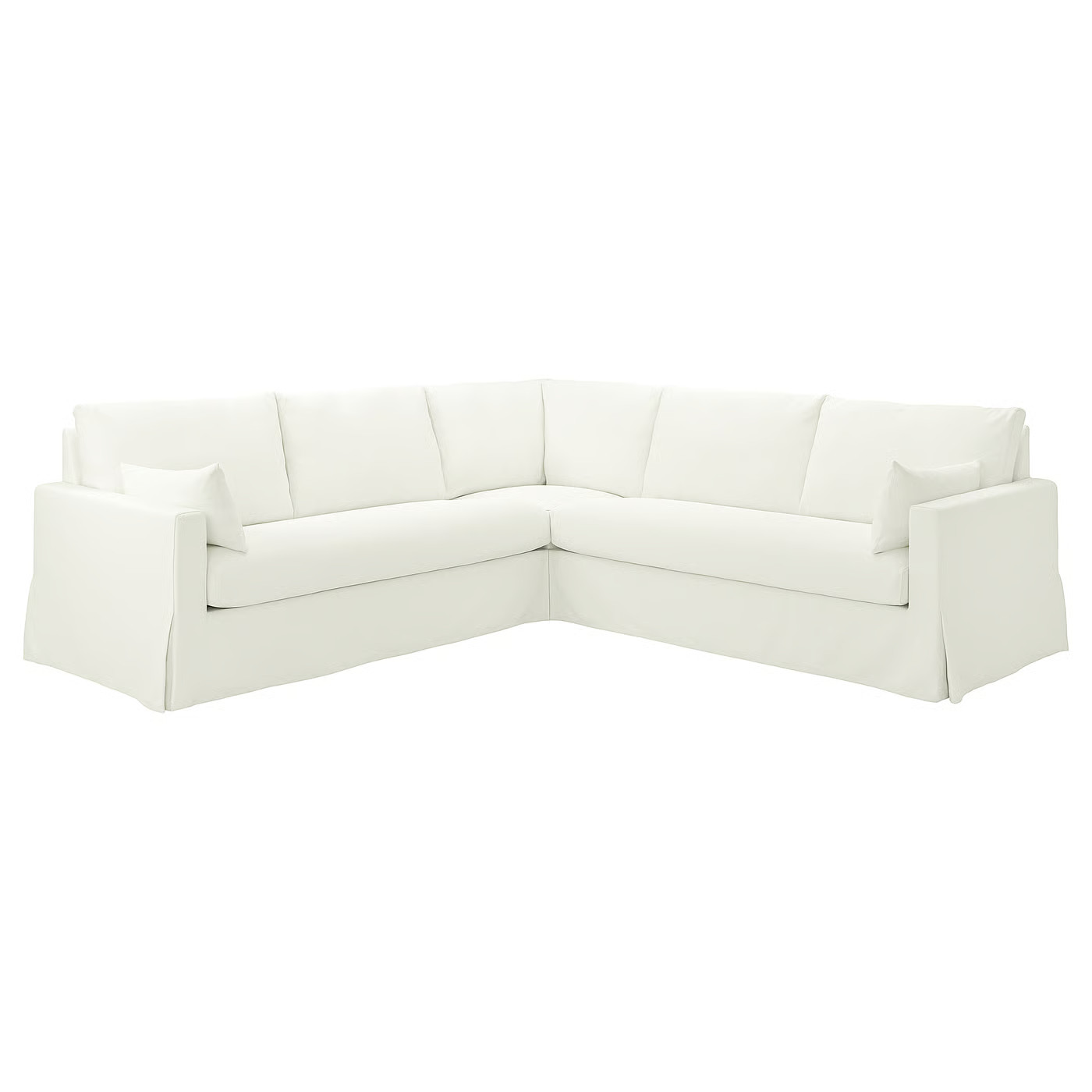 HYLTARP Sectional, 4-seat corner, Hallarp white | IKEA US