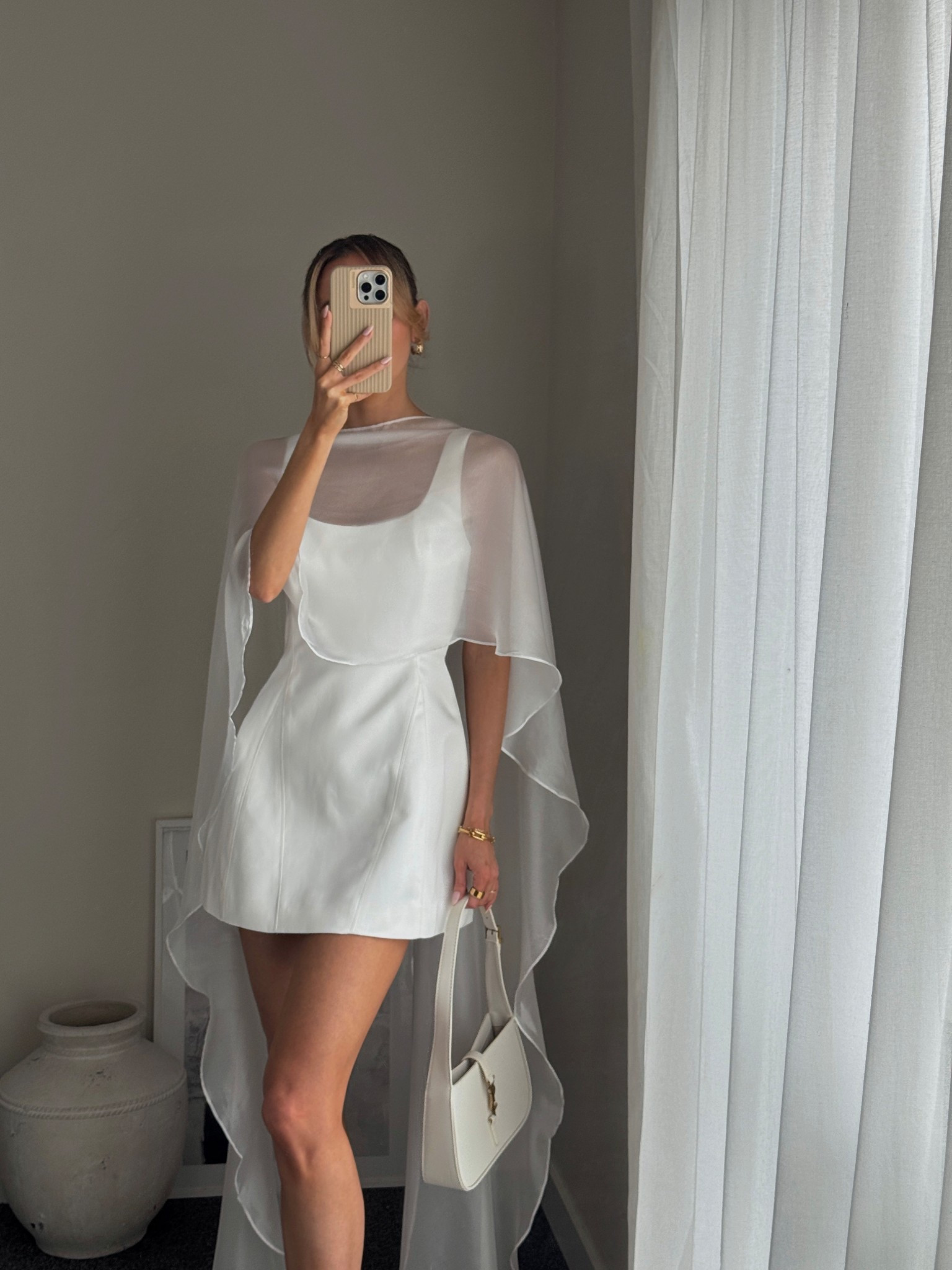 A stunning bridal look styling a white cape 

#LTKdresses #LTKwedding #LTKstyletip