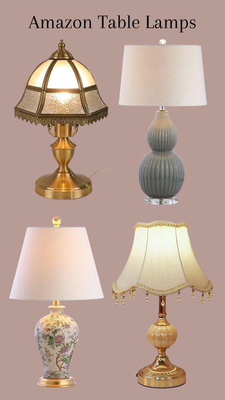 Amazon Table Lamps #tablelamp #lamp #lighting #amazonfinds #homedecor #decor

#LTKhome #LTKstyletip #LTKFind