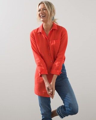 Orange Linen Tunic | Chico's