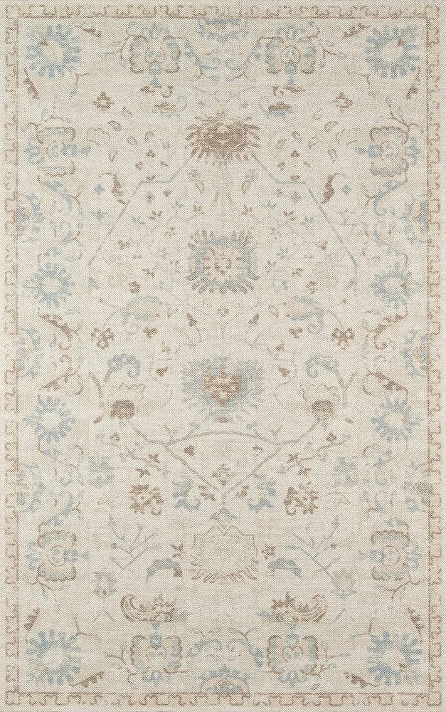 Momeni Anatolia Wool and Nylon Area Rug, 7'9" X 9'10", Beige | Amazon (US)