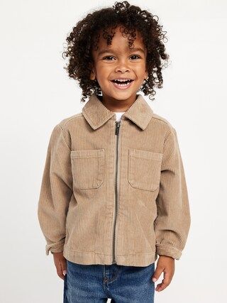 Corduroy Utility Zip-Front Jacket for Toddler Boys | Old Navy (US)