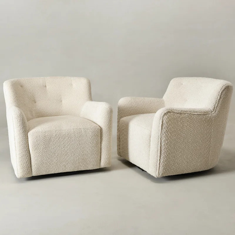 Fae Chenille Swivel Accent Chair | Joss & Main