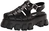 Steve Madden Women's Echo Fisherman Sandal, Black, 9.5 | Amazon (US)
