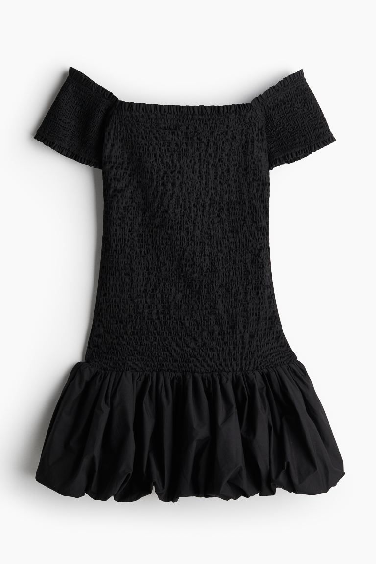 Smocked Off-the-shoulder Dress | H&M (US + CA)